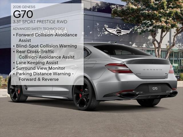 2026 Genesis G70 3.3T RWD Sport Prestige