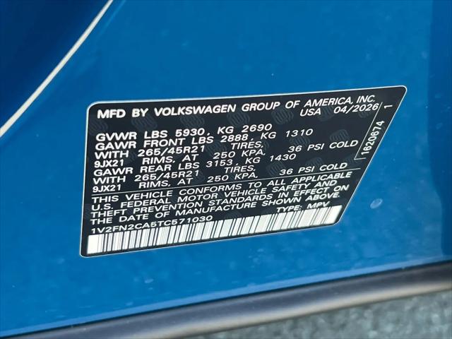 2026 Volkswagen Atlas SEL Premium R-Line