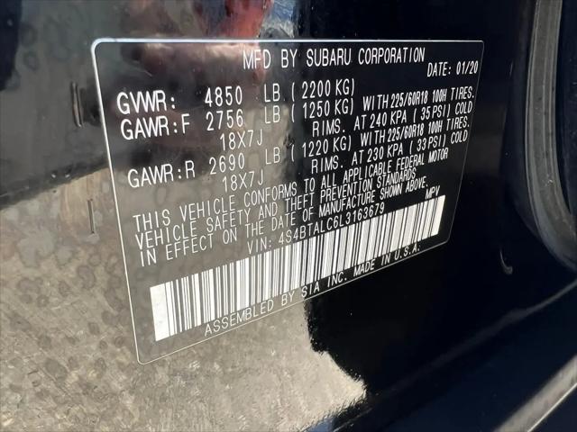 2020 Subaru Outback Limited