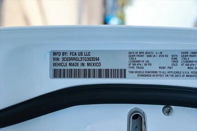 2026 Ram 3500 Tradesman Crew Cab 4x4 8 Box