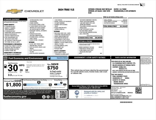 2024 Chevrolet Trax FWD SP
