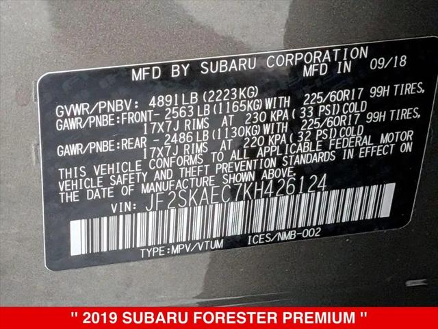 2019 Subaru Forester Premium
