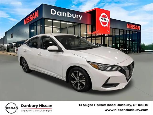 2022 Nissan Sentra SV Xtronic CVT for sale in DANBURY, CT
