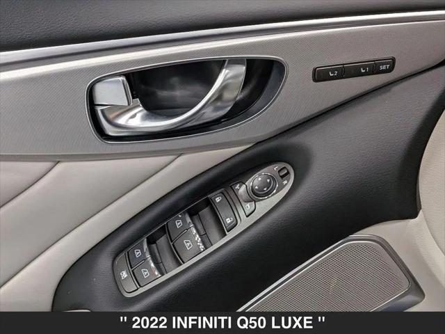 2022 INFINITI Q50 LUXE AWD