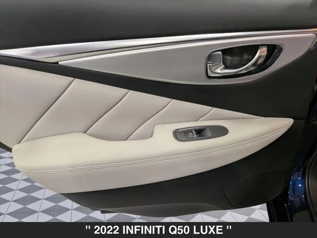2022 INFINITI Q50 LUXE AWD