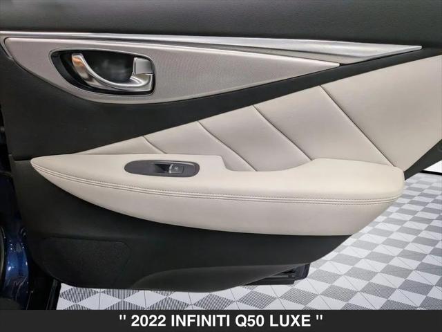 2022 INFINITI Q50 LUXE AWD
