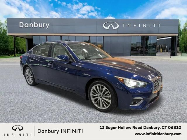 2022 INFINITI Q50 LUXE AWD for sale in DANBURY, CT