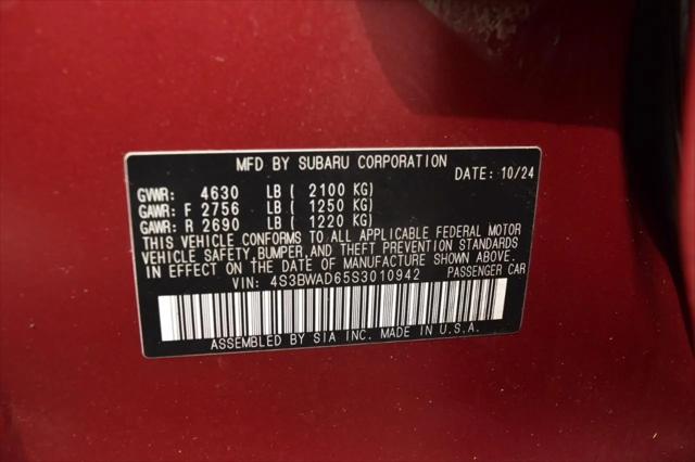 2025 Subaru Legacy Premium