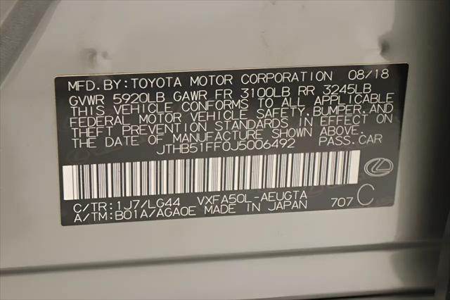 2018 Lexus LS 500 LS 500