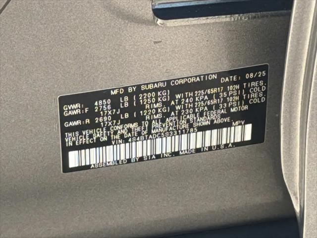 2025 Subaru Outback Premium
