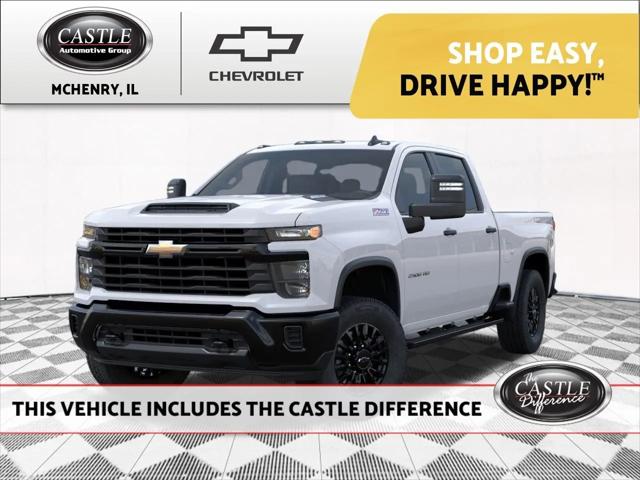 2026 Chevrolet Silverado 2500HD Crew Cab, Standard Bed, WT, 4WD for sale in McHenry, IL