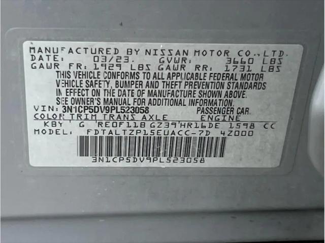 2023 Nissan Kicks SR Xtronic CVT