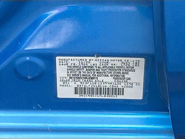 2021 Nissan Versa SV Xtronic CVT