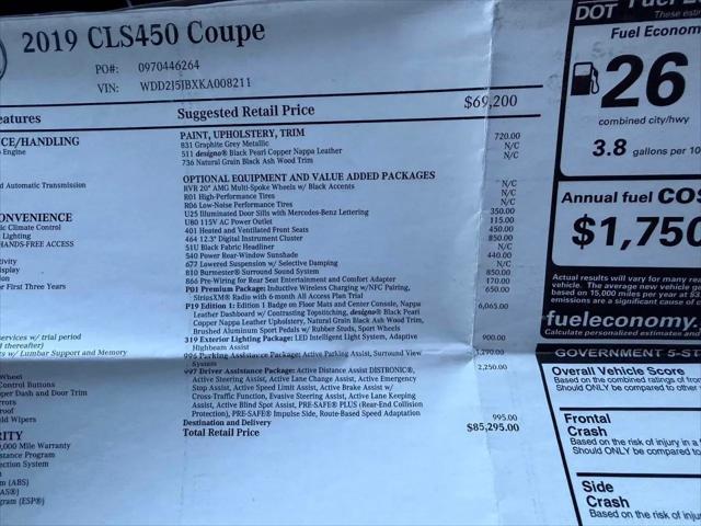 2019 Mercedes-Benz CLS CLS 450
