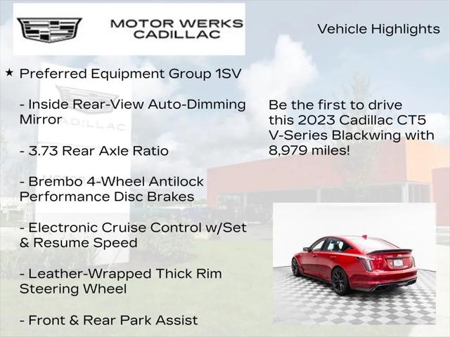 2023 Cadillac CT5-V V-Series Blackwing