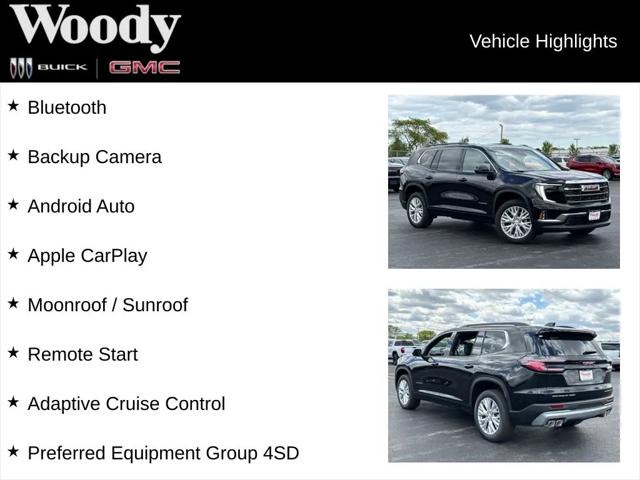 2026 GMC Acadia Elevation AWD