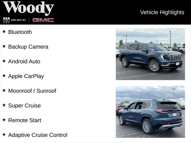 2026 GMC Acadia Denali AWD