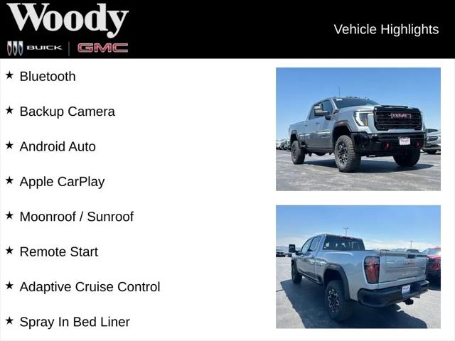 2026 GMC Sierra 2500HD Crew Cab, Standard Bed, AT4X, 4WD