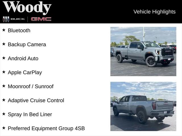 2026 GMC Sierra 3500HD Crew Cab, Long Bed, AT4 Dual Rear Wheel, 4WD