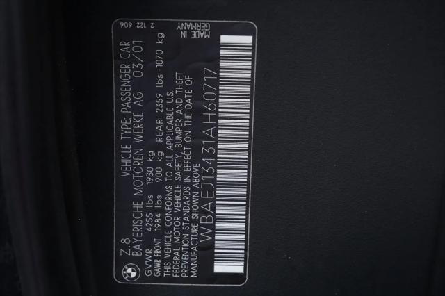 2001 BMW Z8 Standard