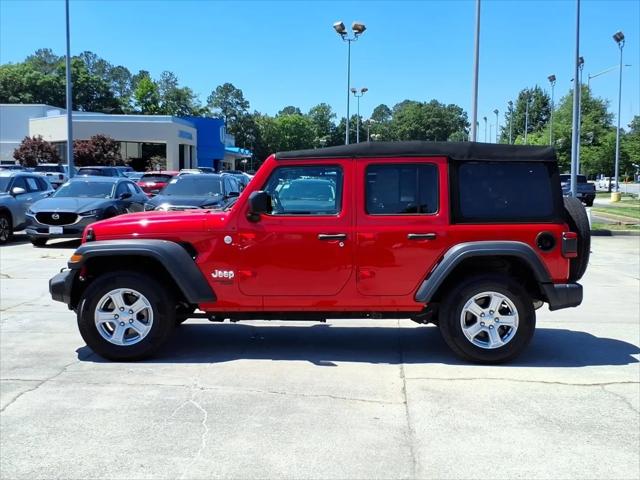 2018 Jeep Wrangler Unlimited Sport S 4x4