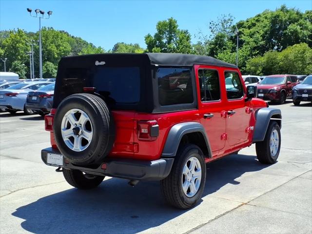 2018 Jeep Wrangler Unlimited Sport S 4x4