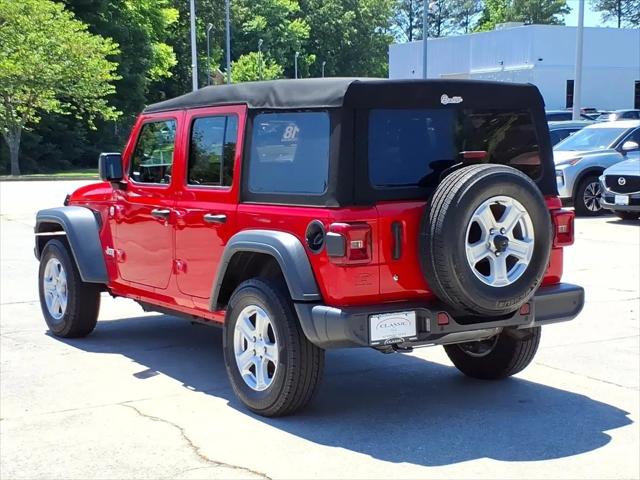 2018 Jeep Wrangler Unlimited Sport S 4x4
