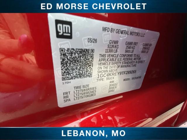 2026 Chevrolet Silverado 2500HD Crew Cab, Standard Bed, High Country, 4WD