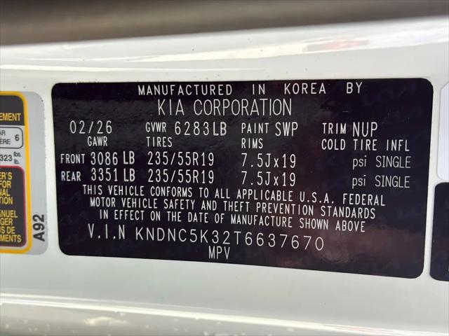 2026 Kia Carnival MPV EX