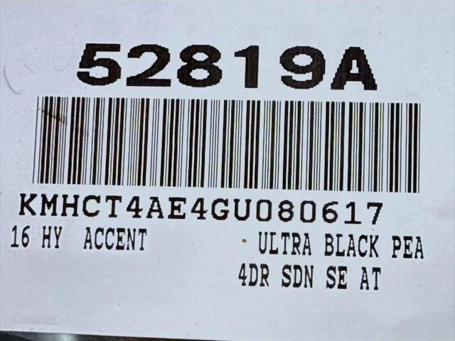 2016 Hyundai Accent SE