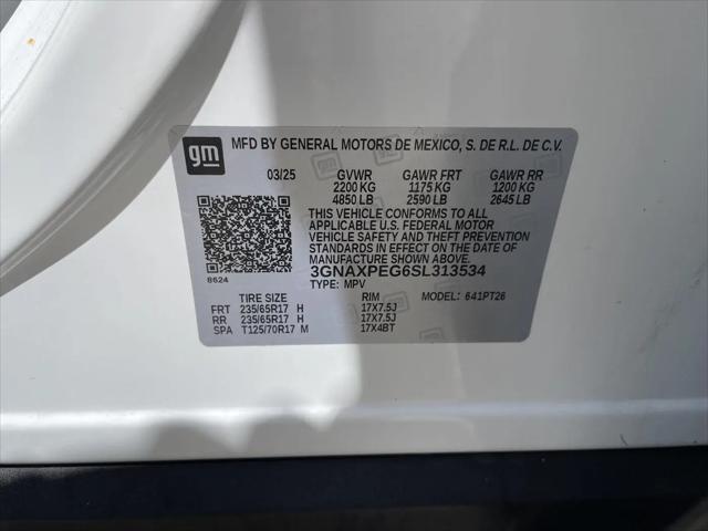 2025 Chevrolet Equinox AWD LT
