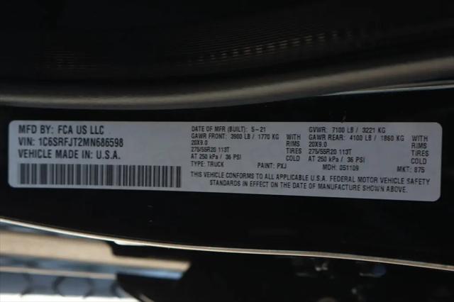 2021 Ram 1500 Laramie Crew Cab 4x4 5'7" Box