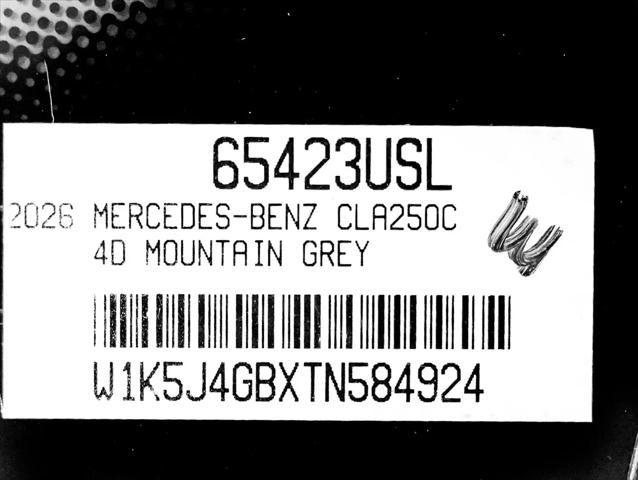 2026 Mercedes-Benz CLA 250 CLA 250