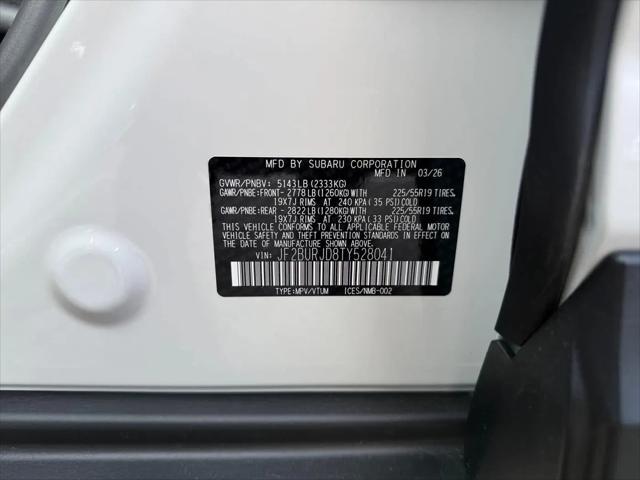 2026 Subaru Outback Touring XT