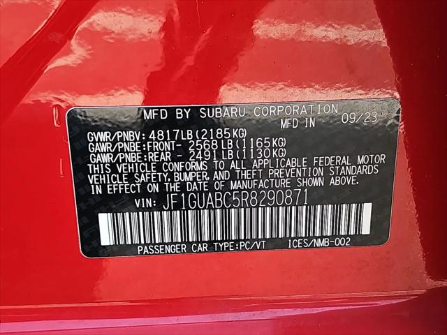 2024 Subaru Impreza Base 5-Door