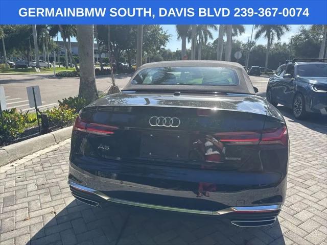 2023 Audi A5 Cabriolet Prestige 45 TFSI S line quattro S tronic