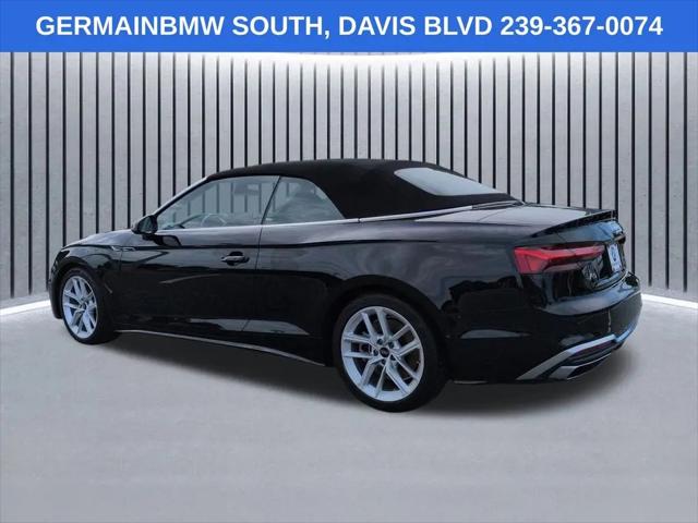 2023 Audi A5 Cabriolet Prestige 45 TFSI S line quattro S tronic