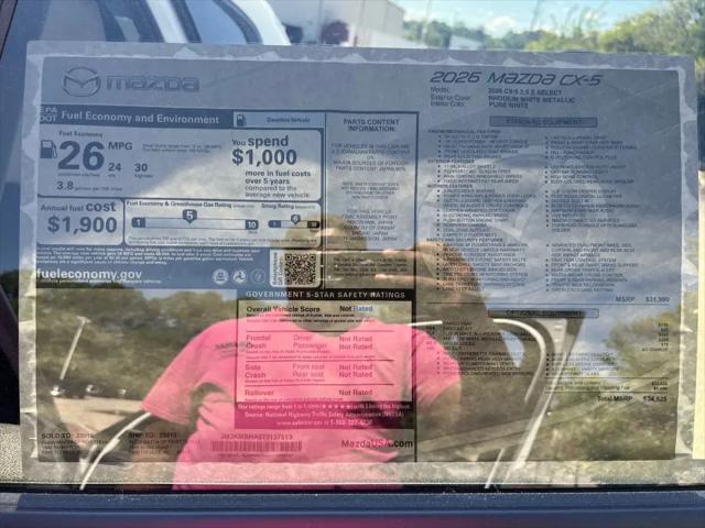 2026 Mazda CX-5 2.5 S Select