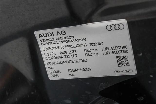 2022 Audi Q4 Sportback e-tron Premium Plus 50 quattro