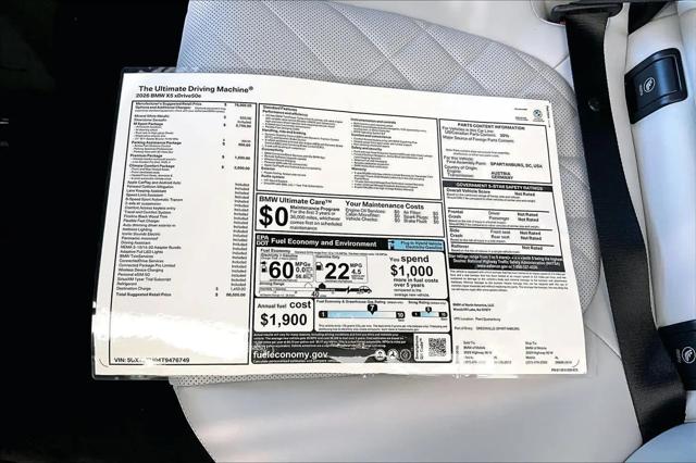 2026 BMW X5 xDrive50e