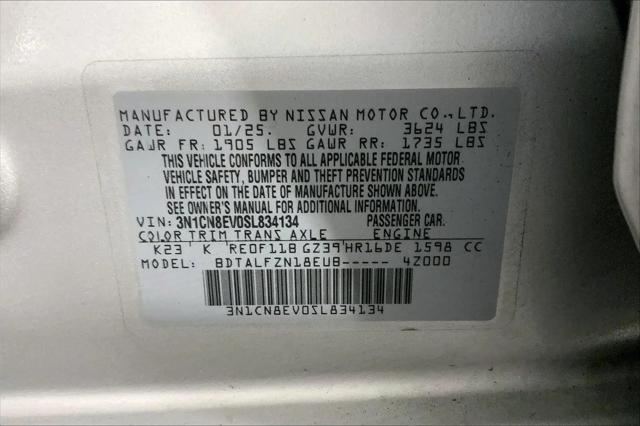 2025 Nissan Versa 1.6 SV