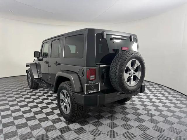 2017 Jeep Wrangler Unlimited Sahara 4x4