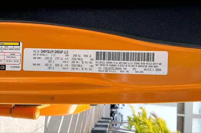 2012 Jeep Wrangler Unlimited Sahara