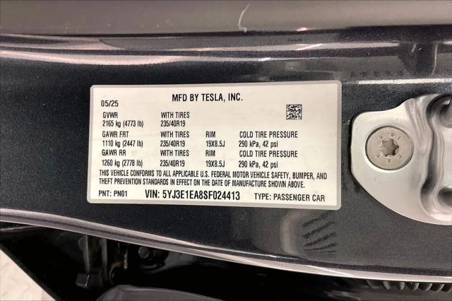 2025 Tesla Model 3 Long Range Rear-Wheel Drive