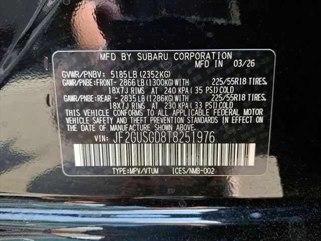 2026 Subaru Crosstrek Sport