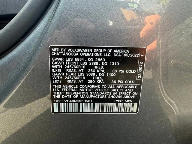 2022 Volkswagen Atlas 2.0T SE