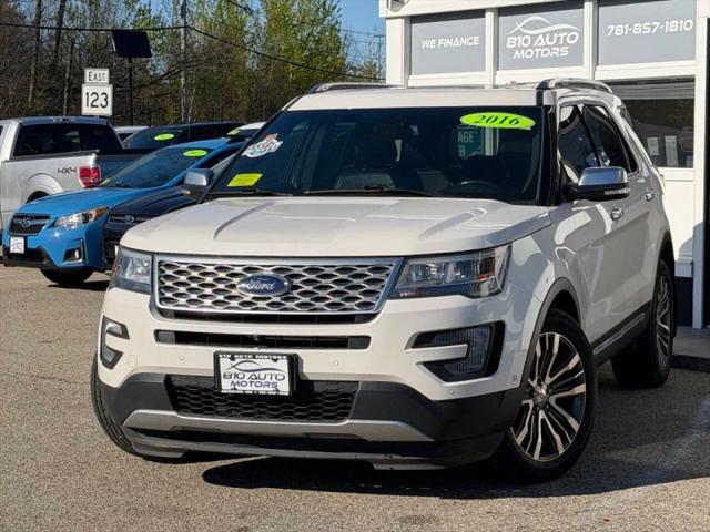 2016 Ford Explorer Platinum for sale in Abington, MA