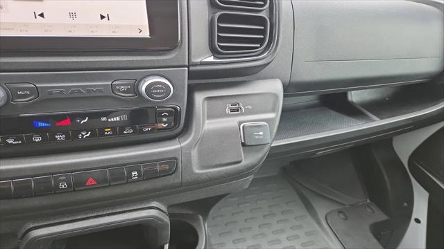 2025 Ram ProMaster 2500 Cargo Van Tradesman High Roof 159" WB w/Pass Seat