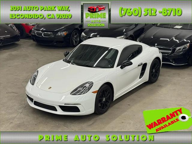 2018 Porsche 718 Cayman 718 Cayman for sale in Escondido, CA