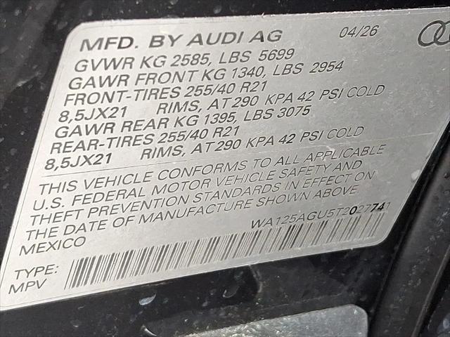 2026 Audi SQ5 Premium Plus TFSI quattro S tronic